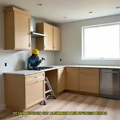 7 Cara Desain Kitchen Set Aluminium Multifungsi untuk Dapur Sempit